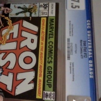 Comic Iron Fist #12 7.5