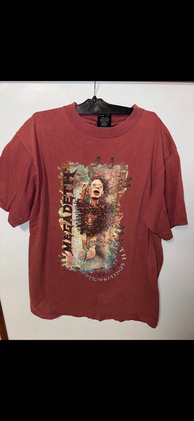 Vintage megadeth shirt 97’