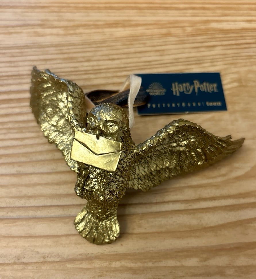 New Pottery Barn Harry Potter Hedwig Ornament