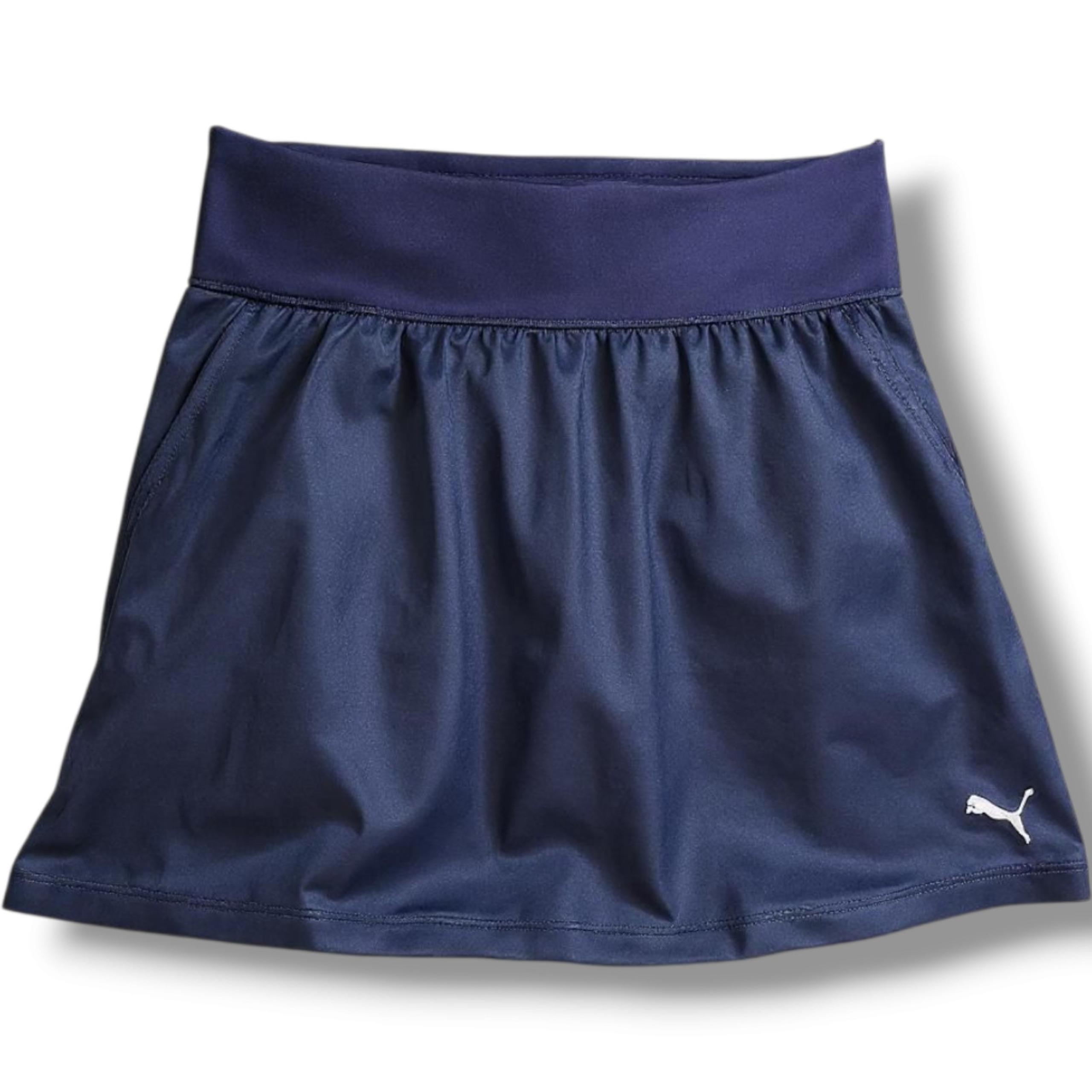 Women’s Large Navy Blue Puma™ Athletic Golf Skort-PWRSHAPE/DryCELL Tech.