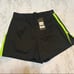 NEW LF 12345 Neon contrast zip high waist shorts M