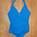 NBD Royal Blue Strappy Back Bodysuit Top || Small EUC