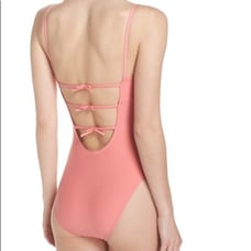 J. Crew Baby Bow Back One Piece Swimsuit