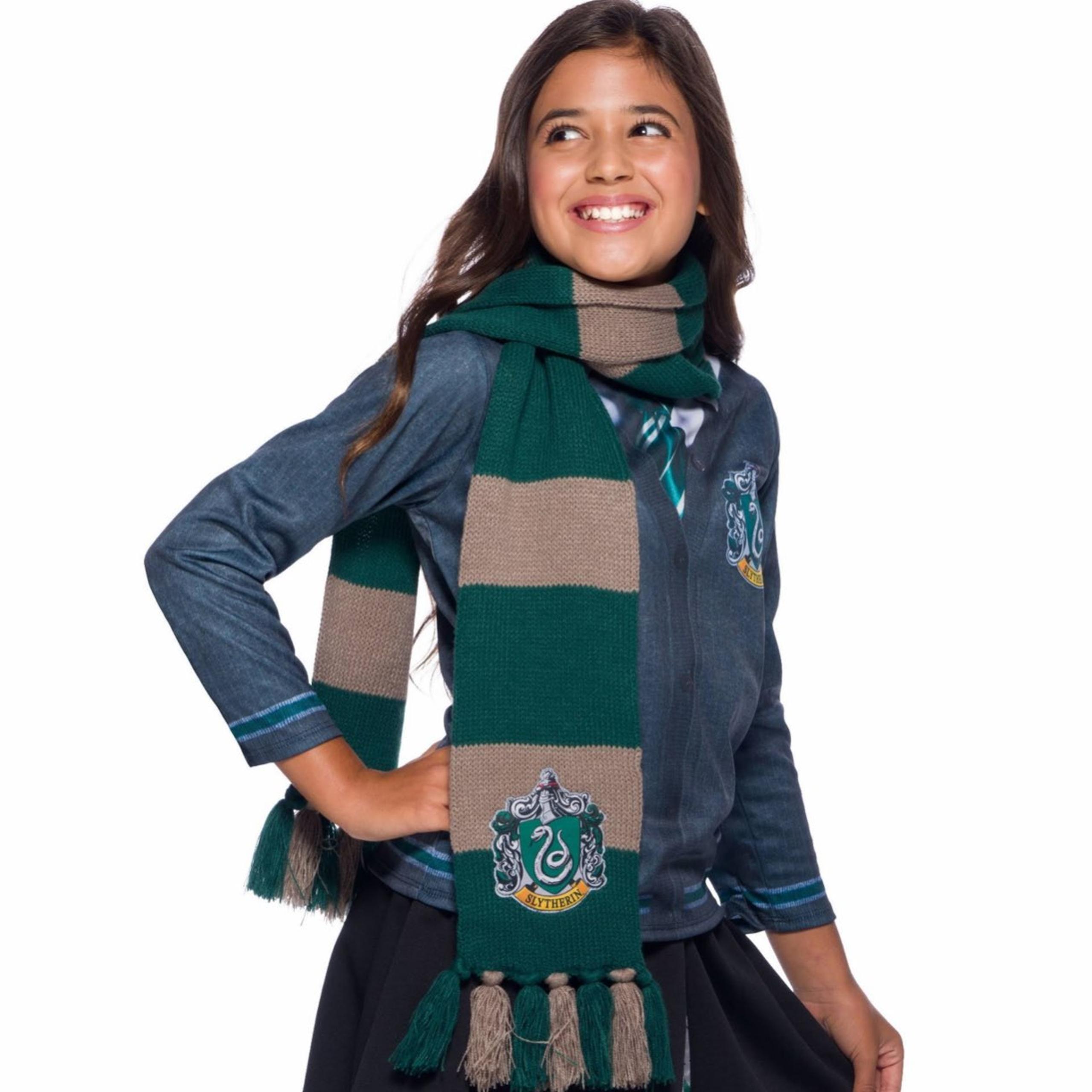 Harry Potter Slytherin Deluxe Scarf Rubies Halloween Winter
