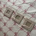 Vintage Simply Shabby Chic Pastel Pink Rose Picture Frame Wall Hanging Decor