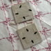 Vintage Simply Shabby Chic Pastel Pink Rose Picture Frame Wall Hanging Decor