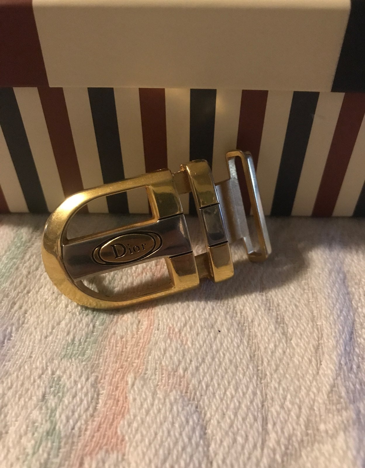 Vintage Dior Golden Buckle