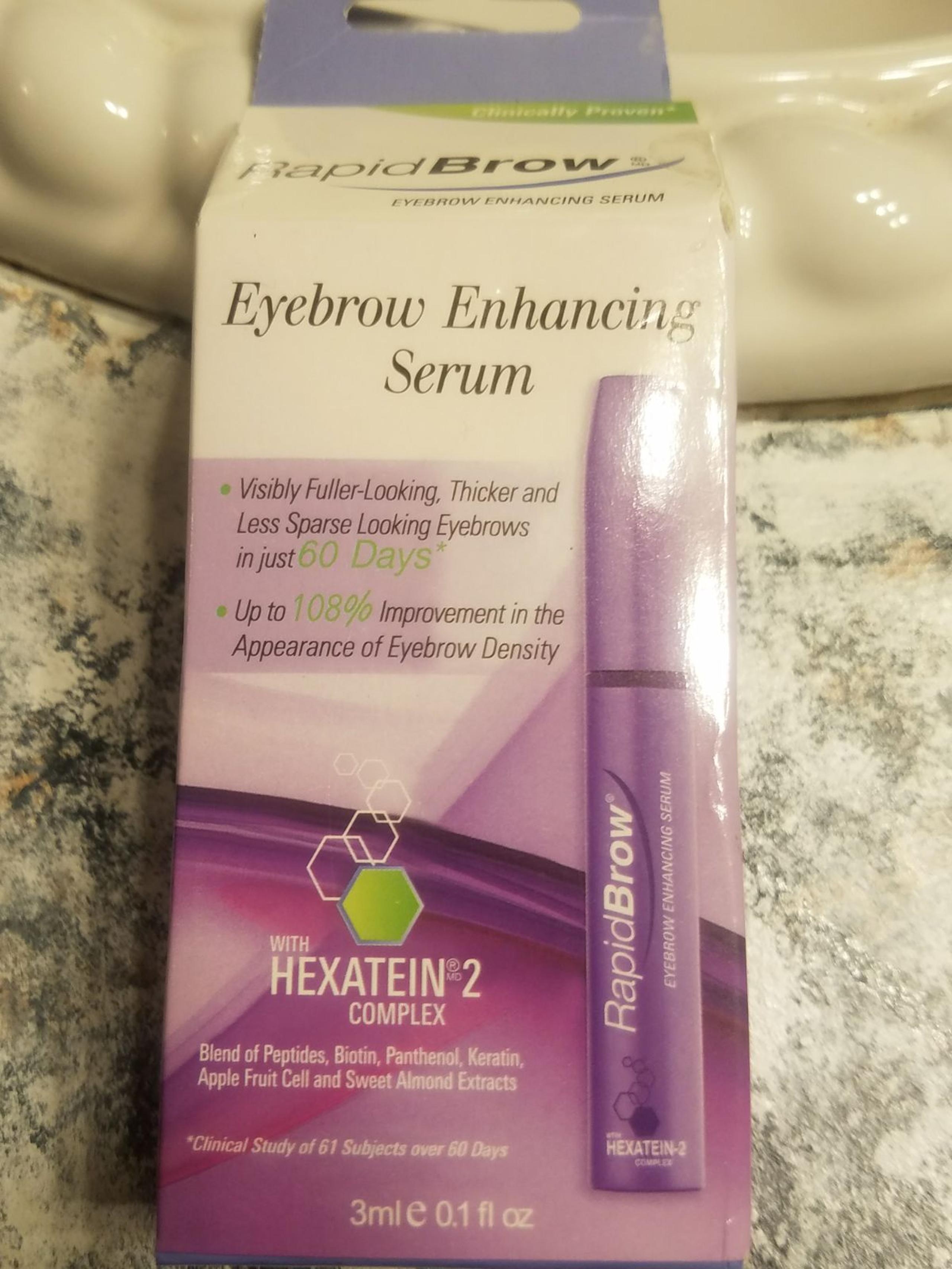 RapidBrow eyebrow enhancing serum