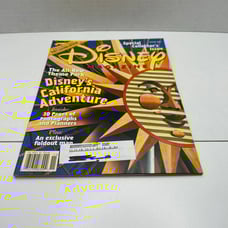 Vintage Disney News Magazine Spr 2001 California Adventure Opens Special Issue