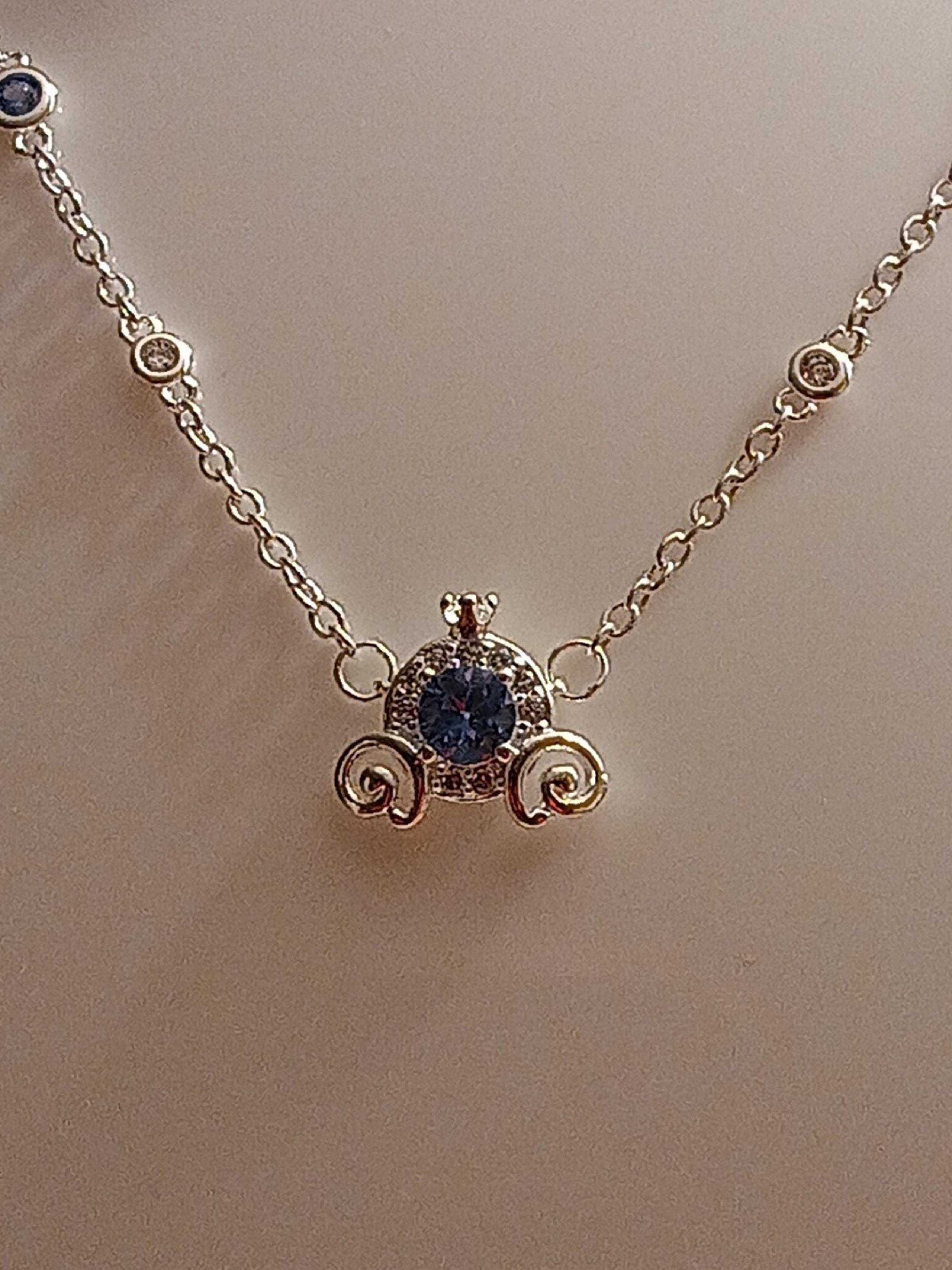 Pandora Disneys Cinderellas authentic pumpkin coach Collier necklace