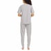 New Women's Flora Nikrooz 3 Piece Lounge Set Gray Colored Size Large H87