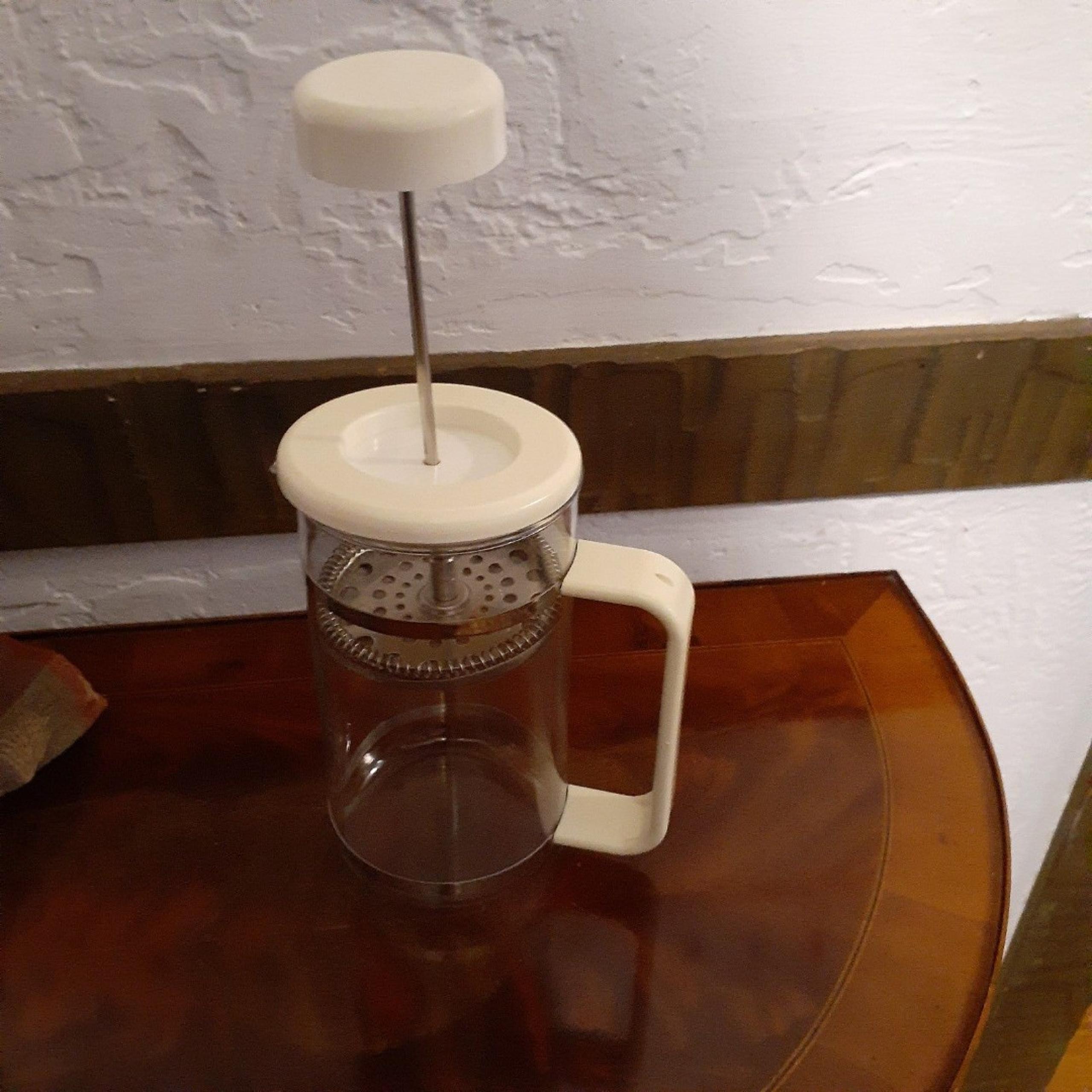 bodum french press coffee maker glass carafe  vintage