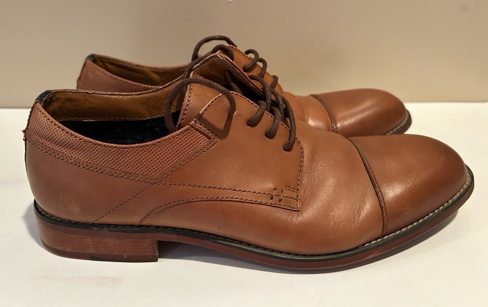 Steve Madden Men's Lorance Tan Leather -Size 8M