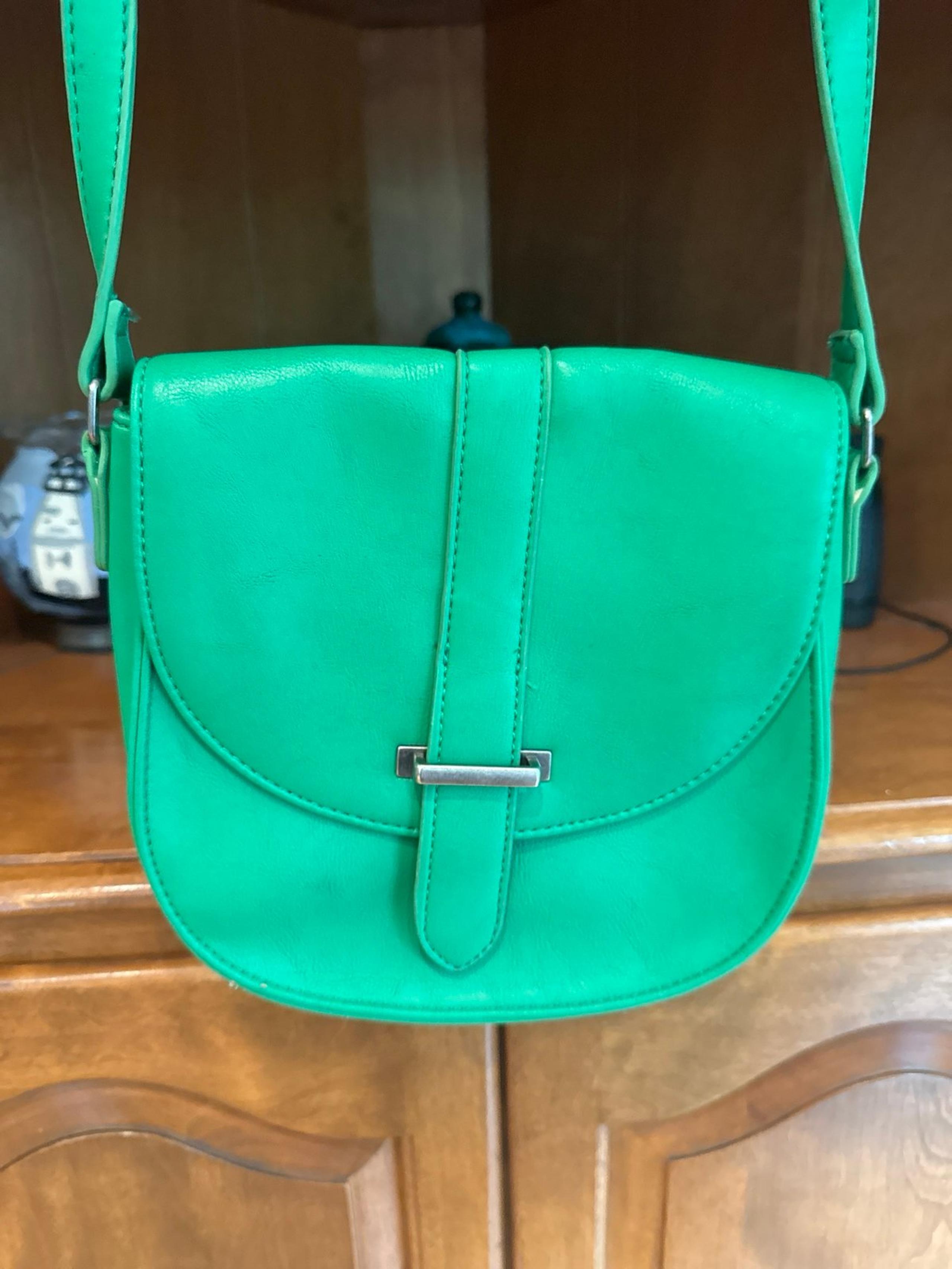grren purse - Express