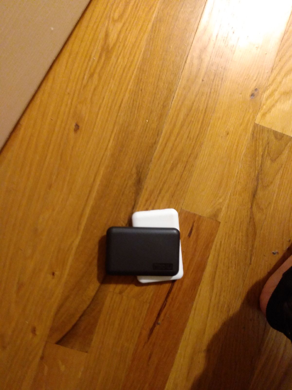 Two portable chargers