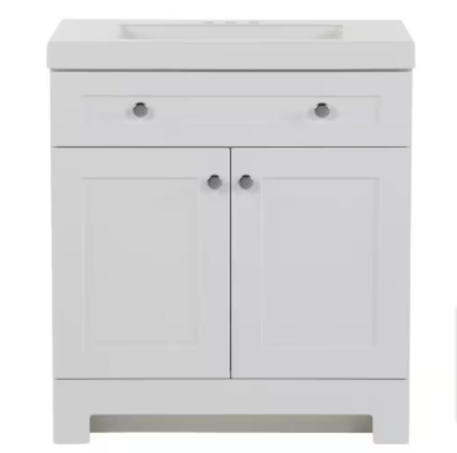 Everdean 31 in. W x 19 in. D x 34 in. H Single Sink Freestanding Bath Vanity