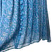 The Kooples Blue Lagoon Silk Floral Dot Ruffle Dress Size S