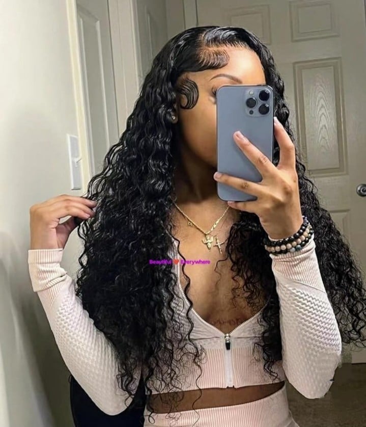 Human hair lace Wig
