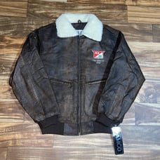 NWT Vintage Dairyland Seed Bomber Jacket Farming Agriculture 80s Mens Medium