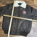 NWT Vintage Dairyland Seed Bomber Jacket Farming Agriculture 80s Mens Medium
