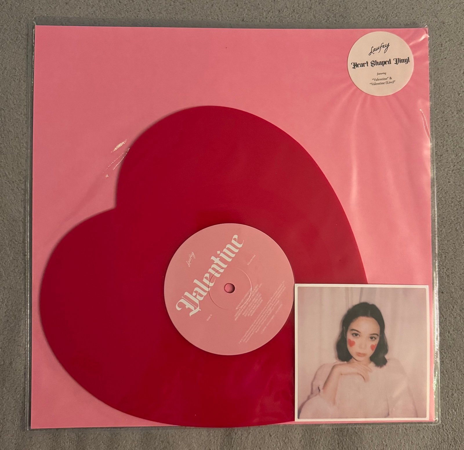 Laufey Valentine Vinyl RSD 2023 Exclusive Heart Shaped | eBay