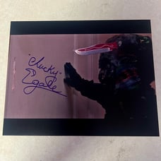Child’s Play Chucky signed Ed Gale 8x10