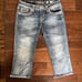Miss Me easy cropped jeans size 28