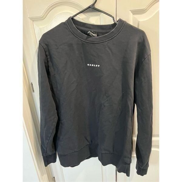 Rare Oakley Crewneck Sweatshirt Black Large