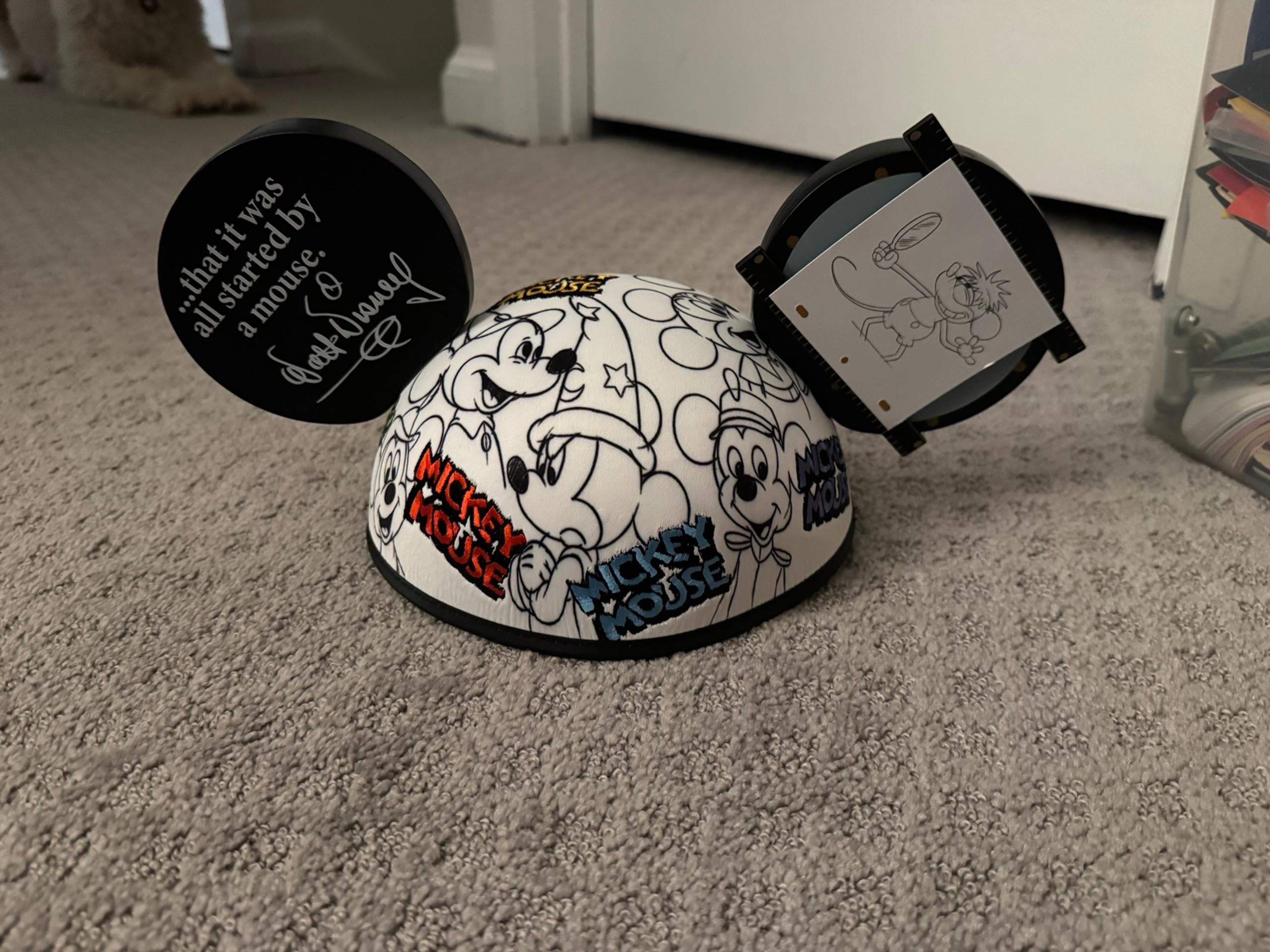 Disney Mickey Mouse Ear Hat by Alex Maher Designer Collection Limited Release
