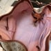 Vintage dooney and Bourke Belvedere leather and canvas tote purse bag