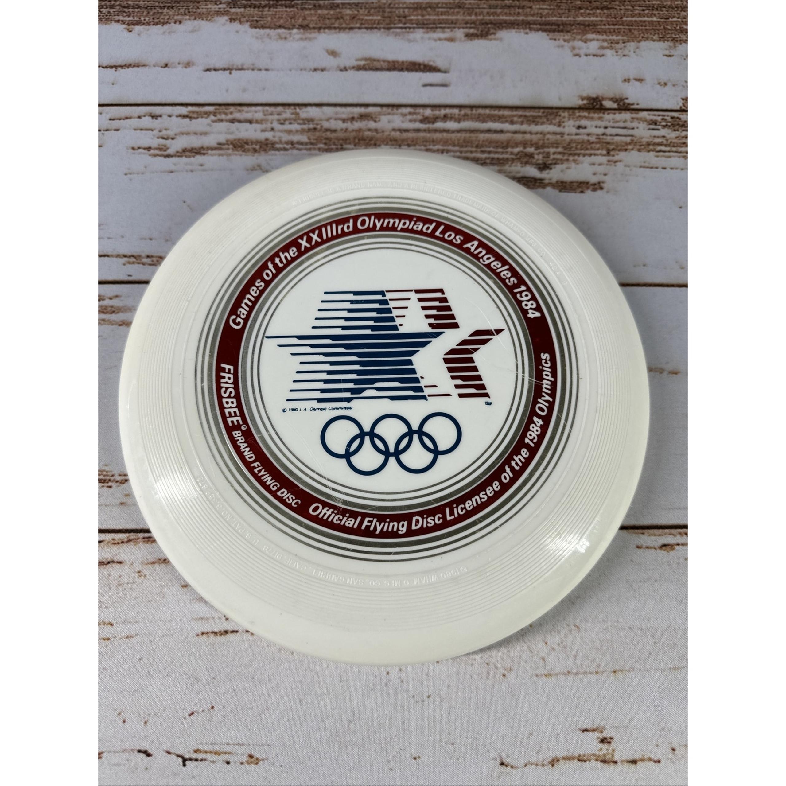 1984 Frisbee Olympics Los Angeles Games Of XXIIIrd Flying Disc Frisbee