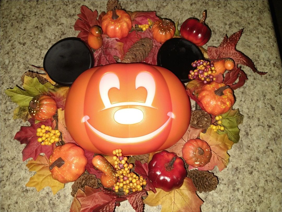 Not-So-Scary Disney inspired Wreath Made