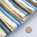 Vintage NOS linen tea towels kitchen hand towels blue stripe farmhouse cottage
