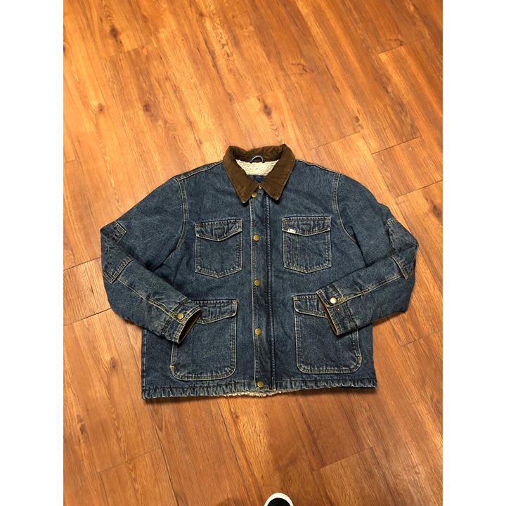 Vintage Wrangler Sherpa Lined Denim Jacket - XL