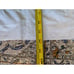 Vintage quilt Floral 12 Block applique white yellow green blue flowers 71 x 94