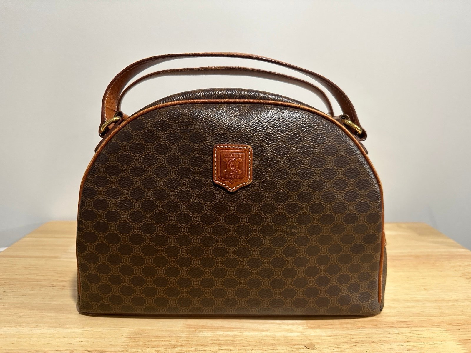 Celine Brown Macadam Bag