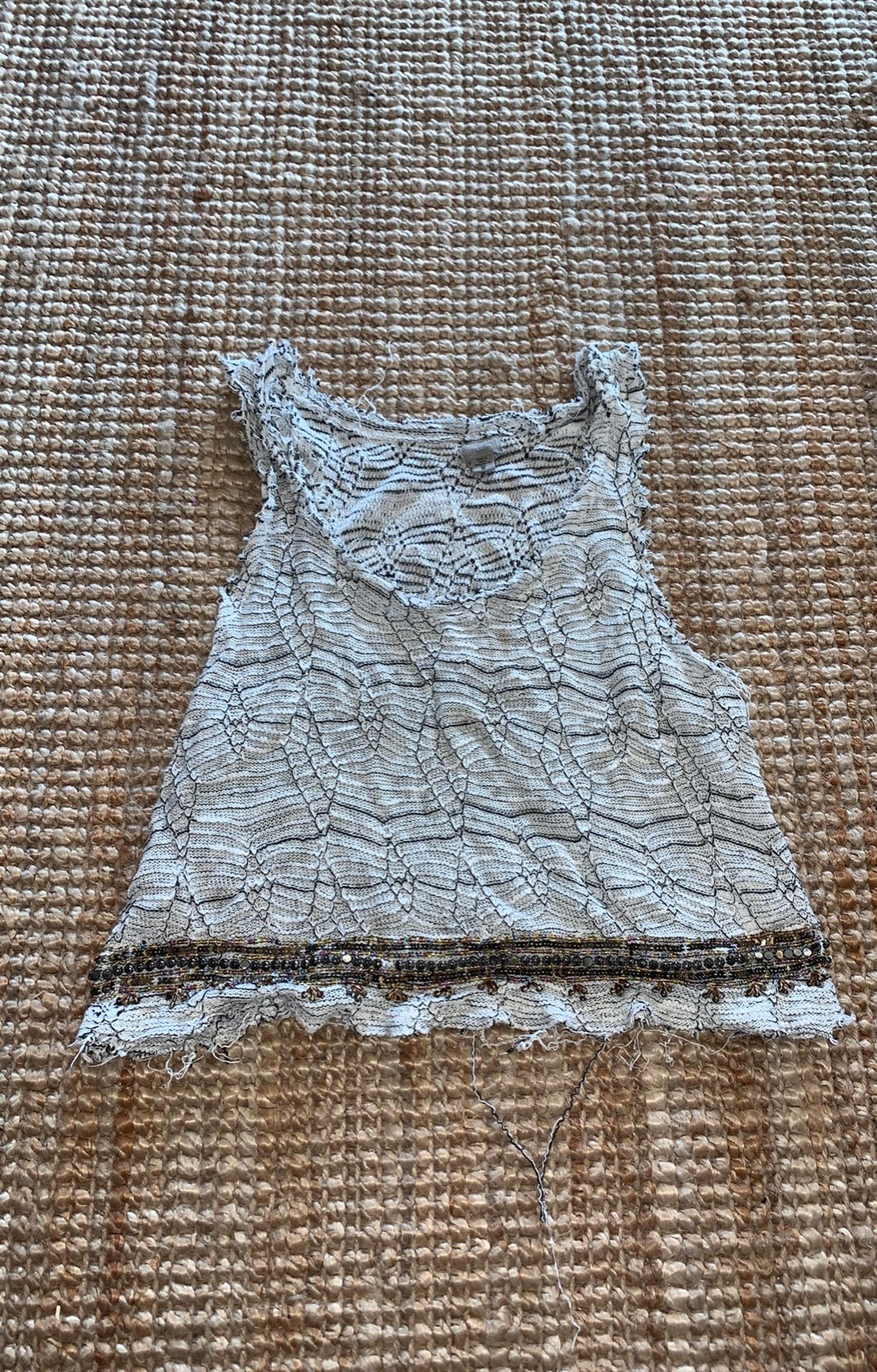 Ecote knit crop tank top