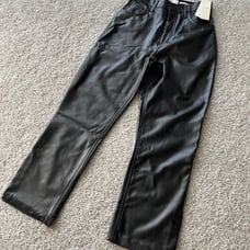 womens leather pants