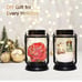 2 Pack Hanging Solar Garden Lantern Mason Jar Lights