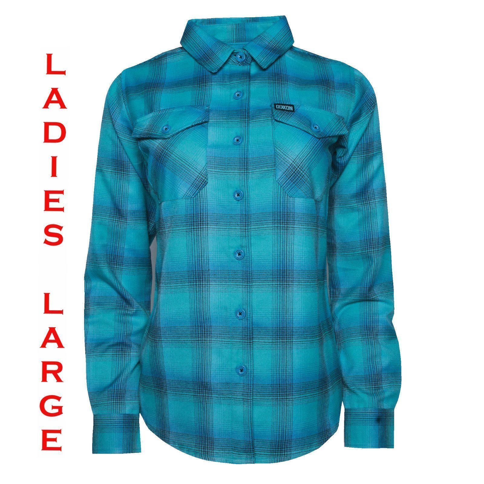 DIXXON FLANNEL - POSEIDON'S KISS Flannel Shirt - Women's L