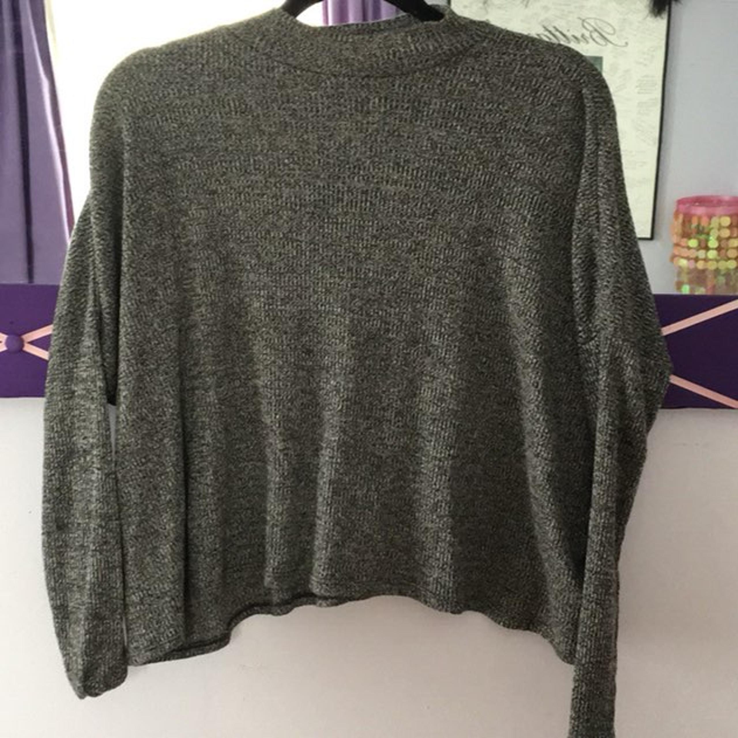 H&M Grey Flowy Turtleneck - Divided