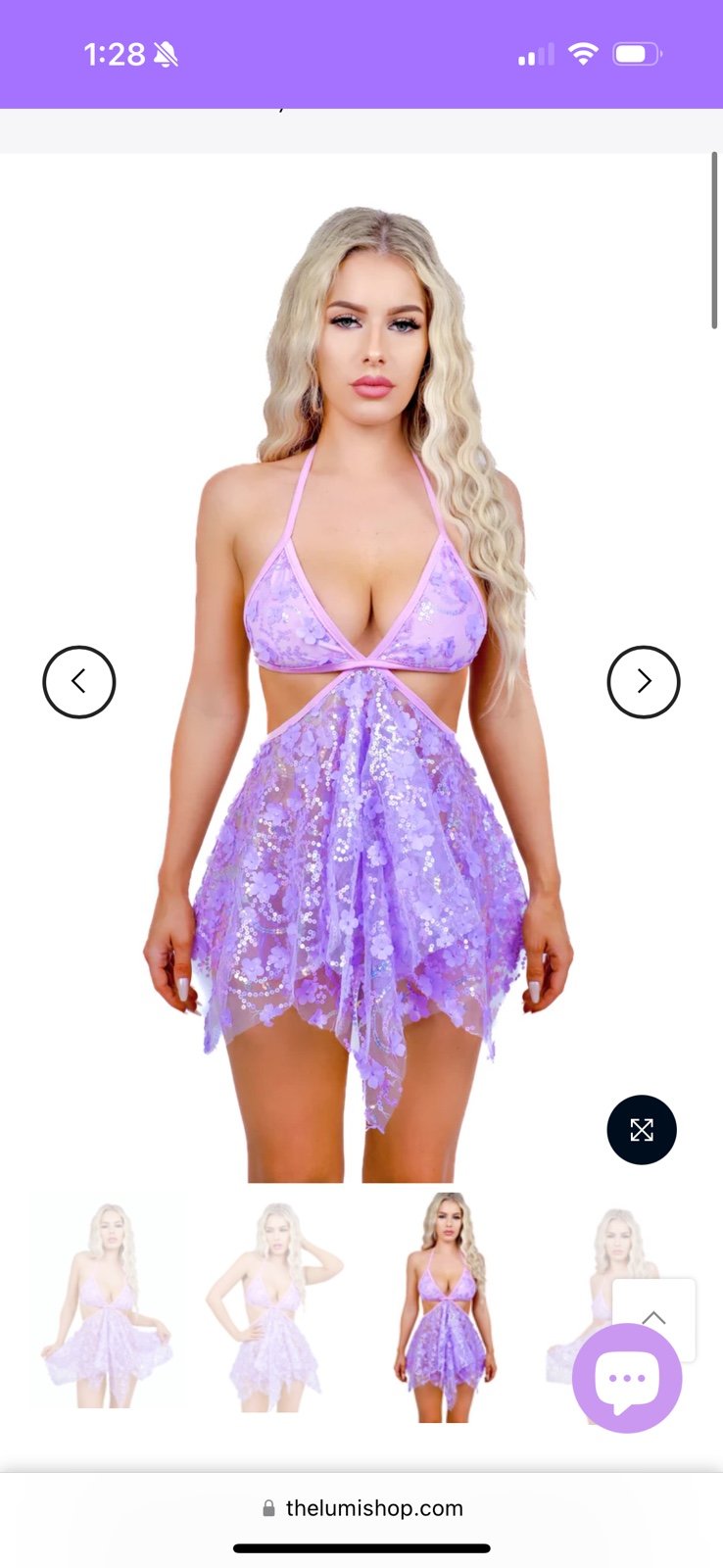 Lavender Fairy Blossom Dress