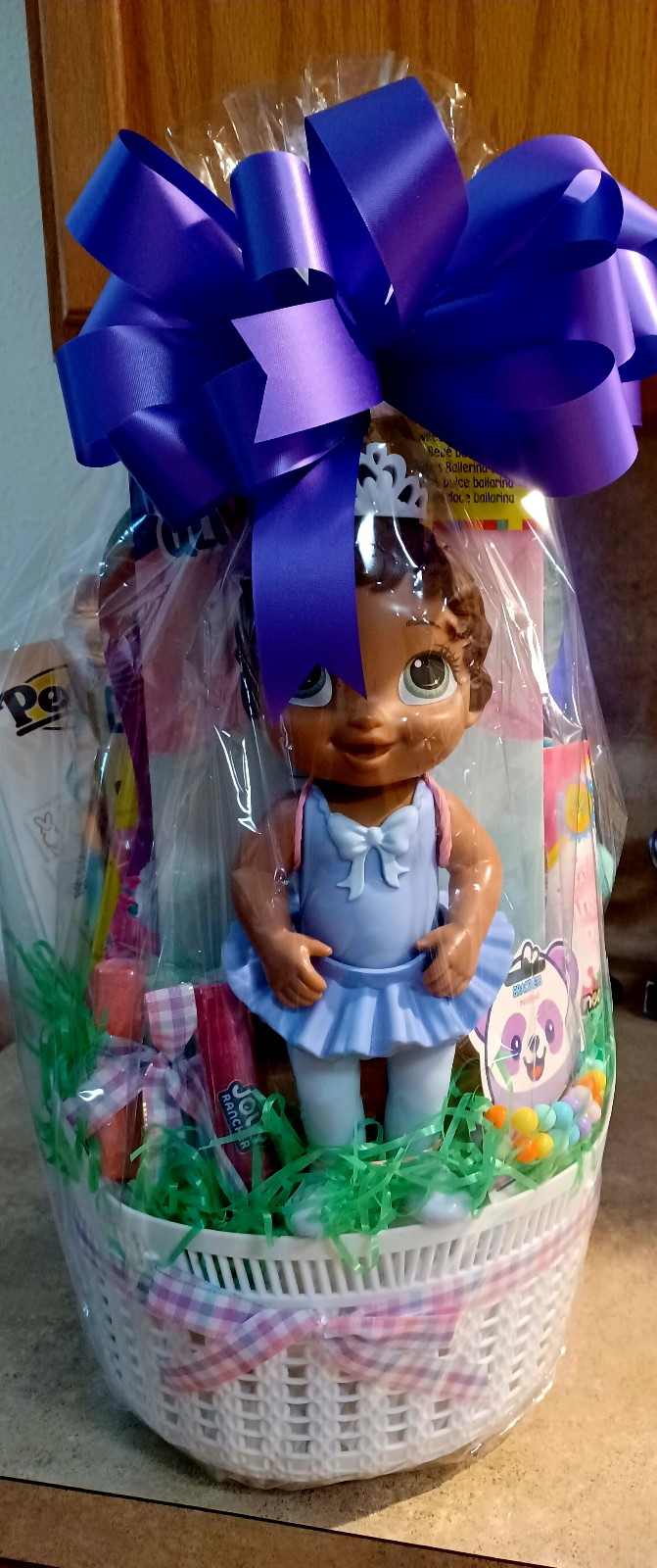 Baby Alive Ballerina Easter Gift Basket