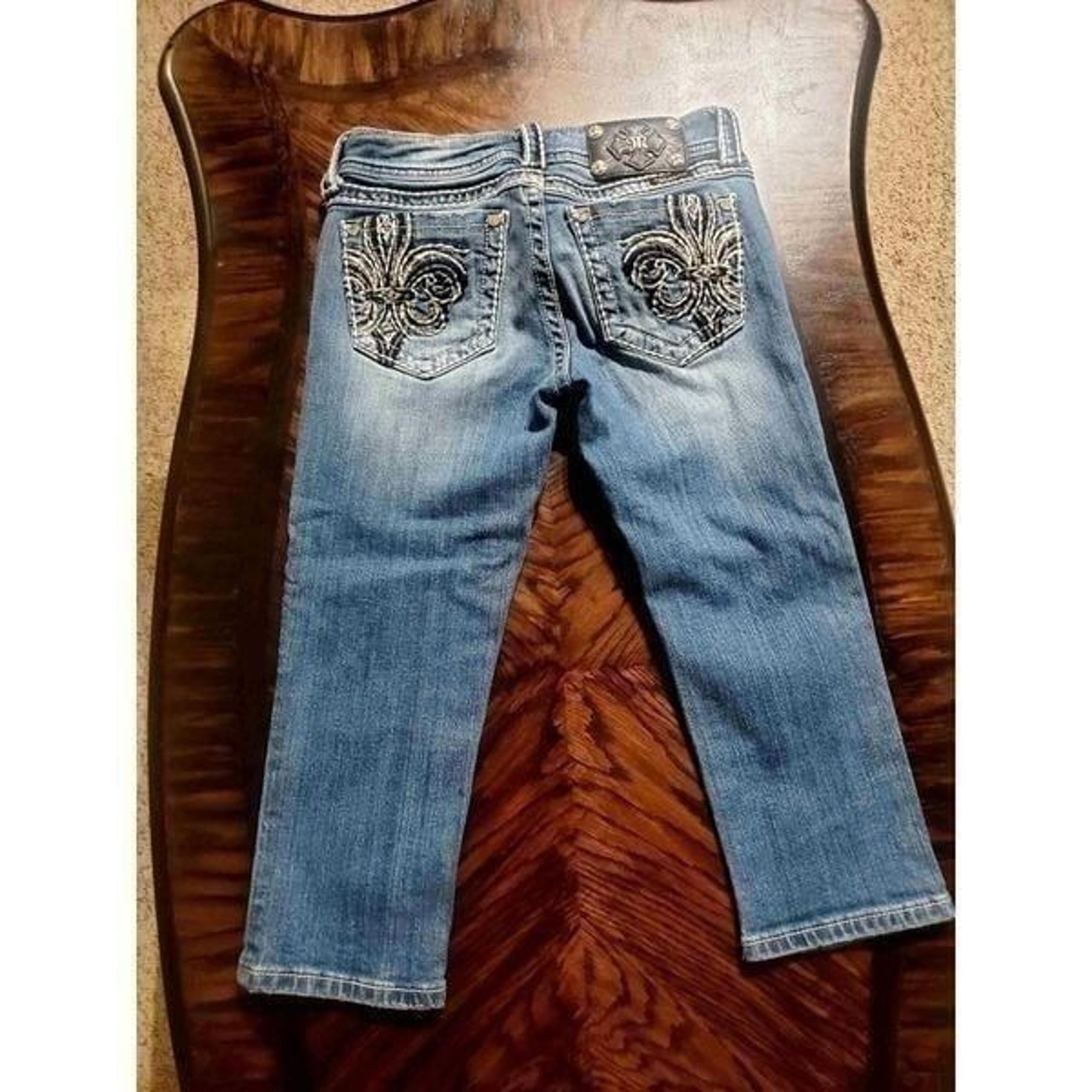 MISS ME DENIM CAPRIS