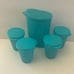 Tupperware Impressions Classic Bowl Set (4) & Jug , Tumblers (4)