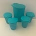 Tupperware Impressions Classic Bowl Set (4) & Jug , Tumblers (4)