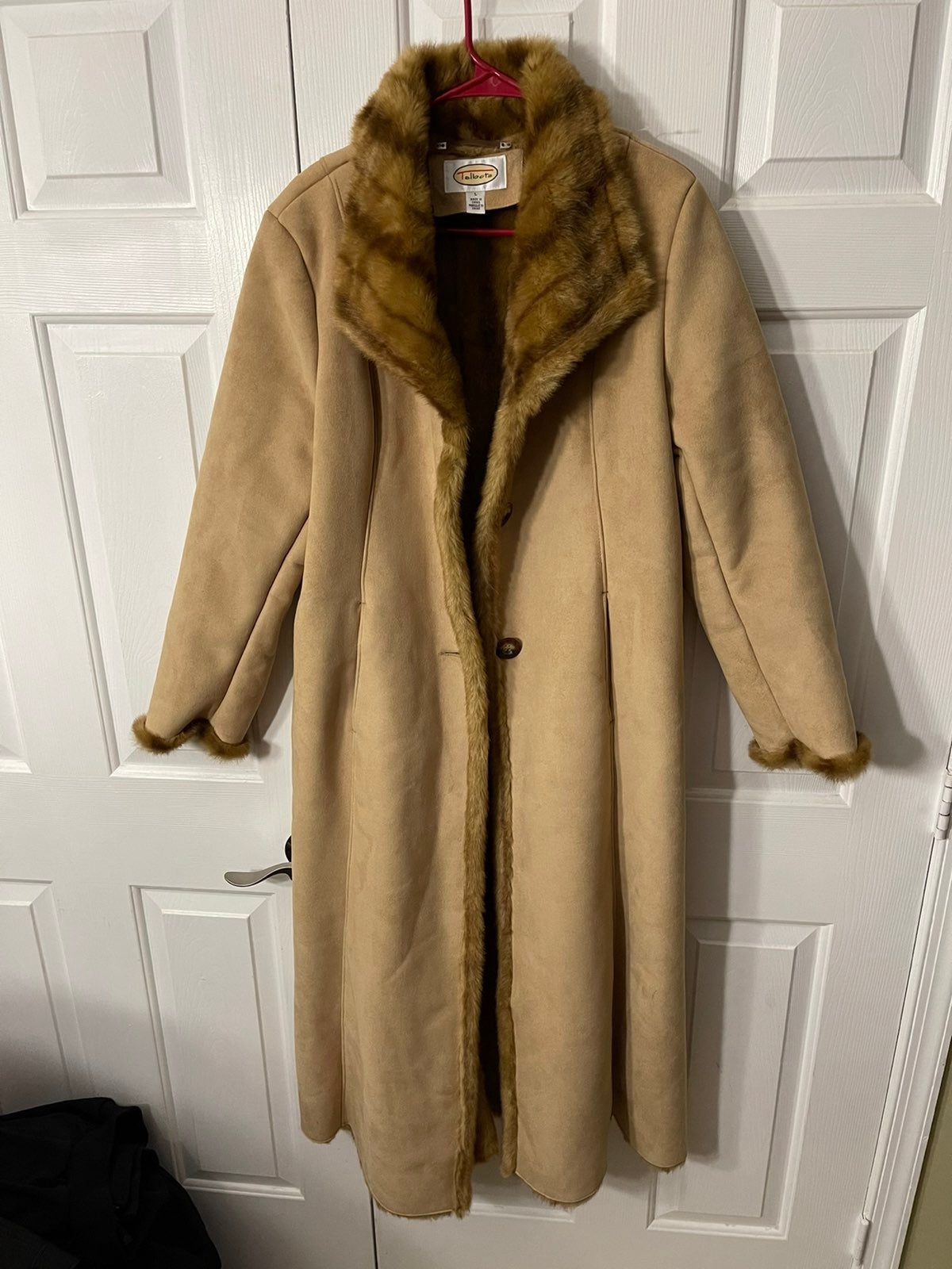 Talbots Fur coat size large