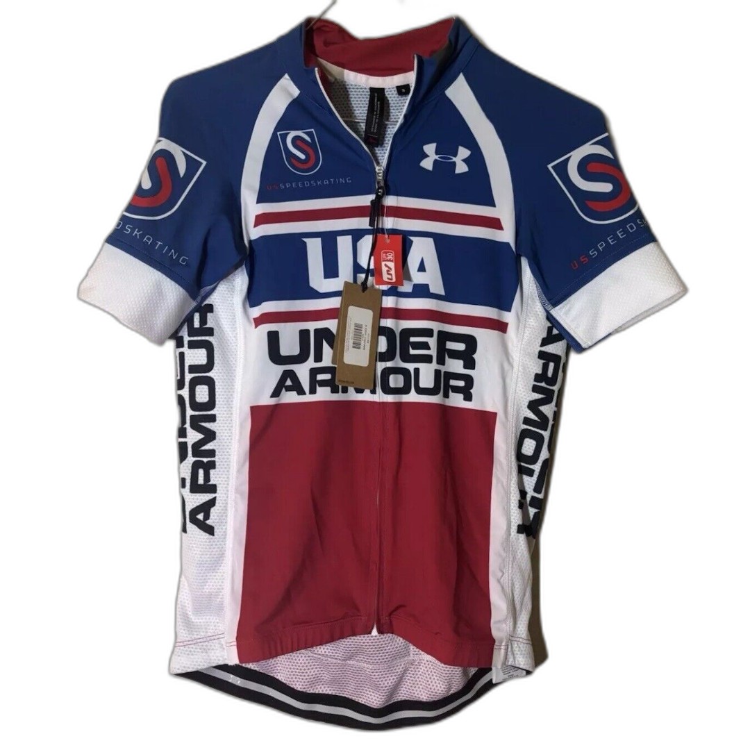 Small Specialized Men's SL Expert Short Sleeve Cycling Jersey USA Under Armor