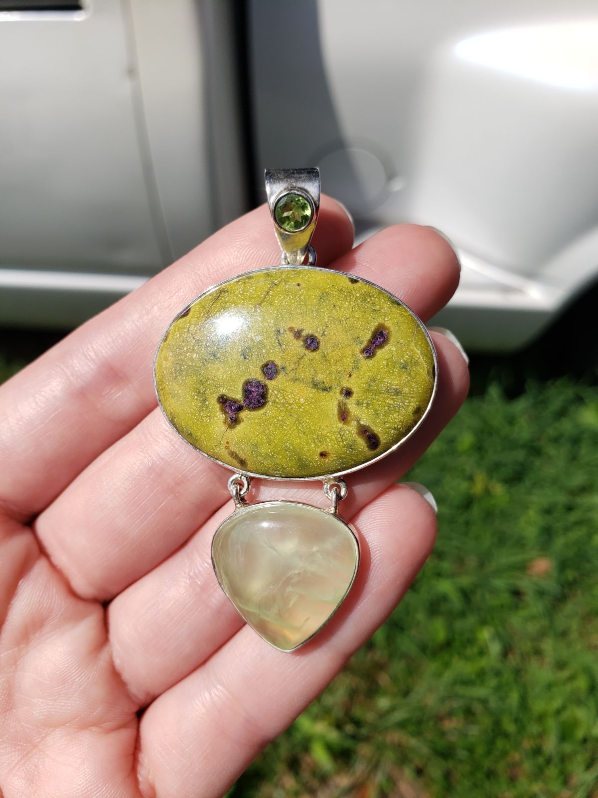 Green Turquoise Pendant