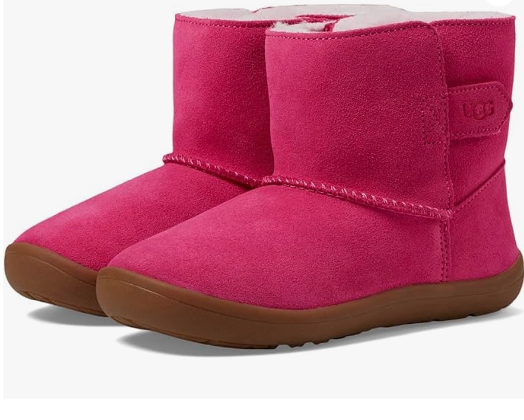 UGG Kids Keelan Infant 0-1 Berry Girl's Boots 0-1 (X-Small)